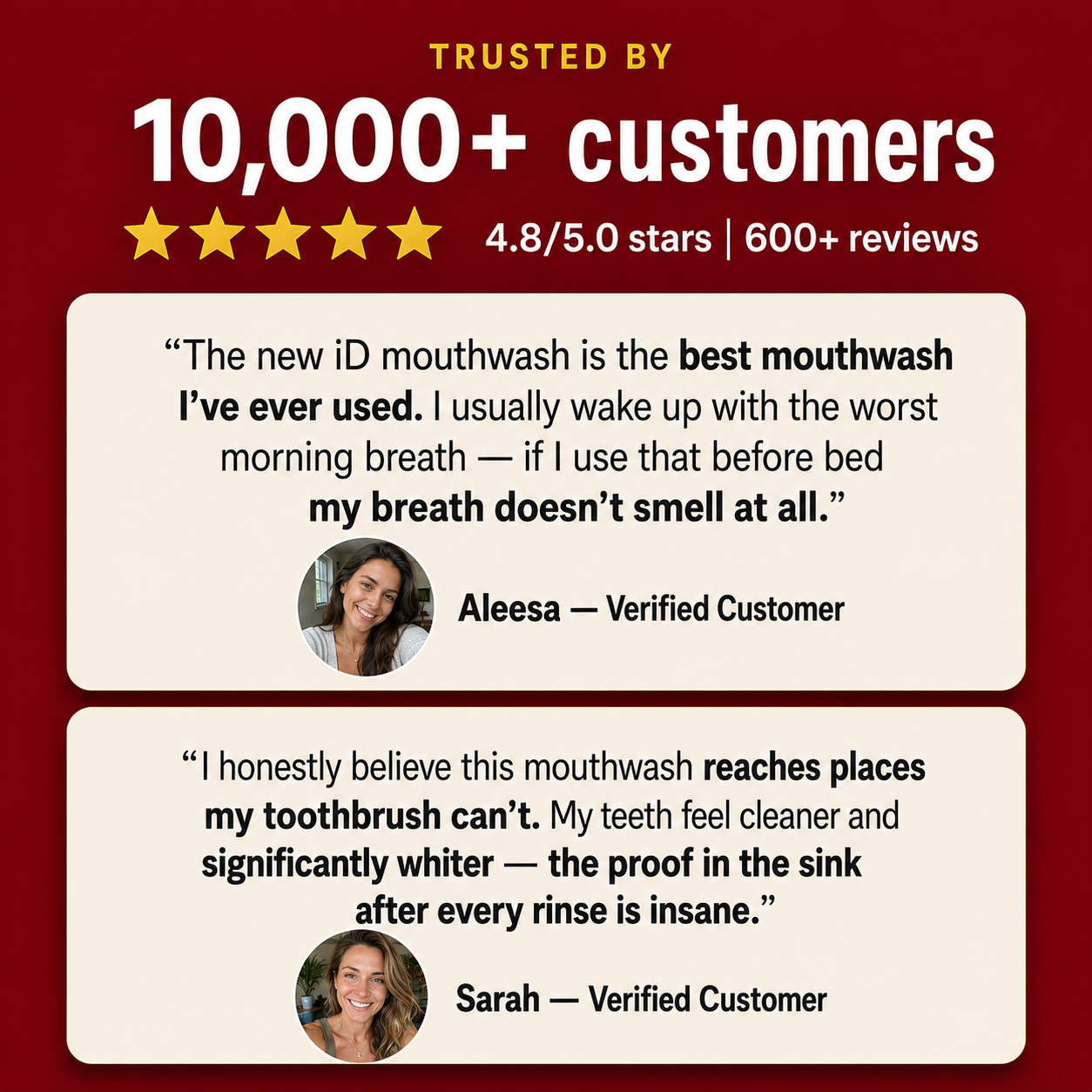 ID Stain Whitening Mouthwash