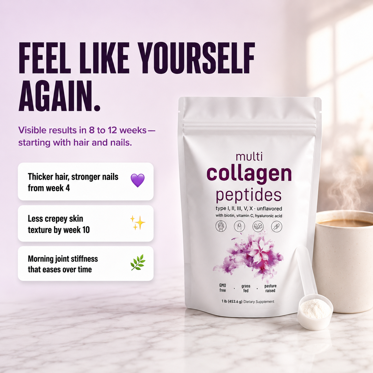 Multi Collagen Peptides Powder