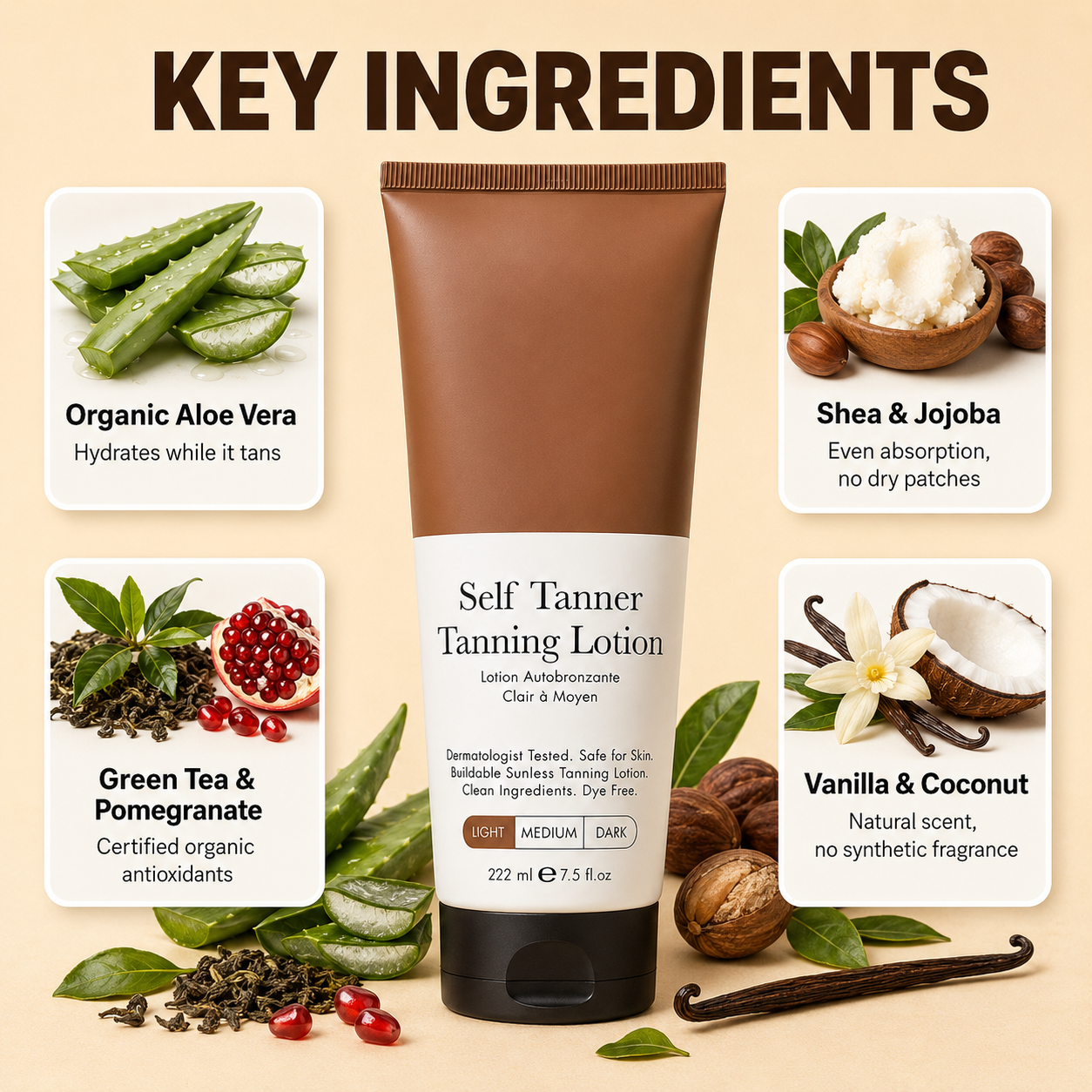Self Tanner Body Lotion