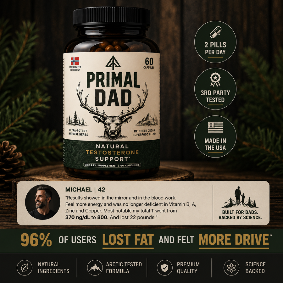 Primal Dad Natural Testosterone Booster
