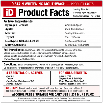 ID Stain Whitening Mouthwash