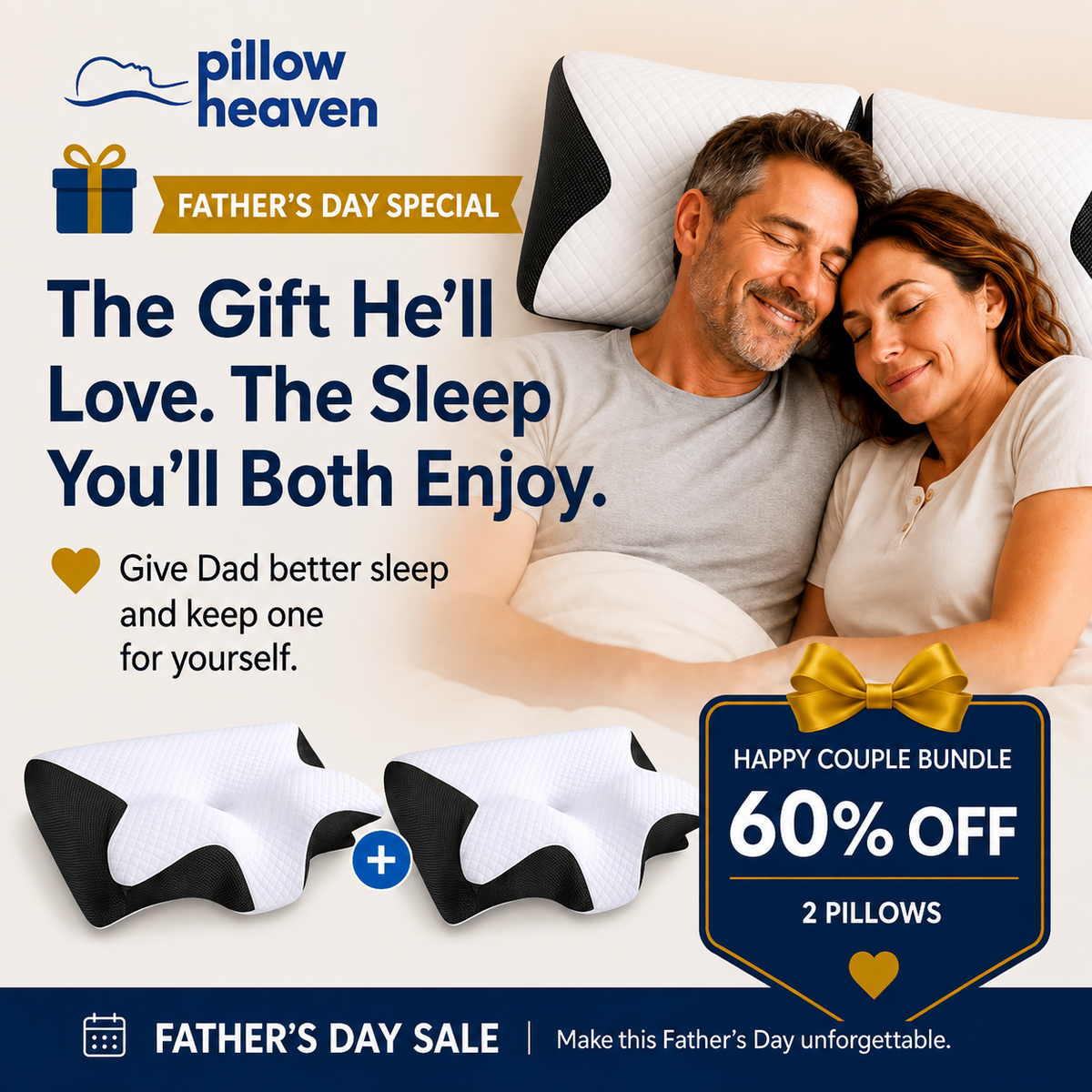 The Pillow That Ends Neck Pain - By Fixing Your Sleep Posture | 10 Year Sale 60% OFF
