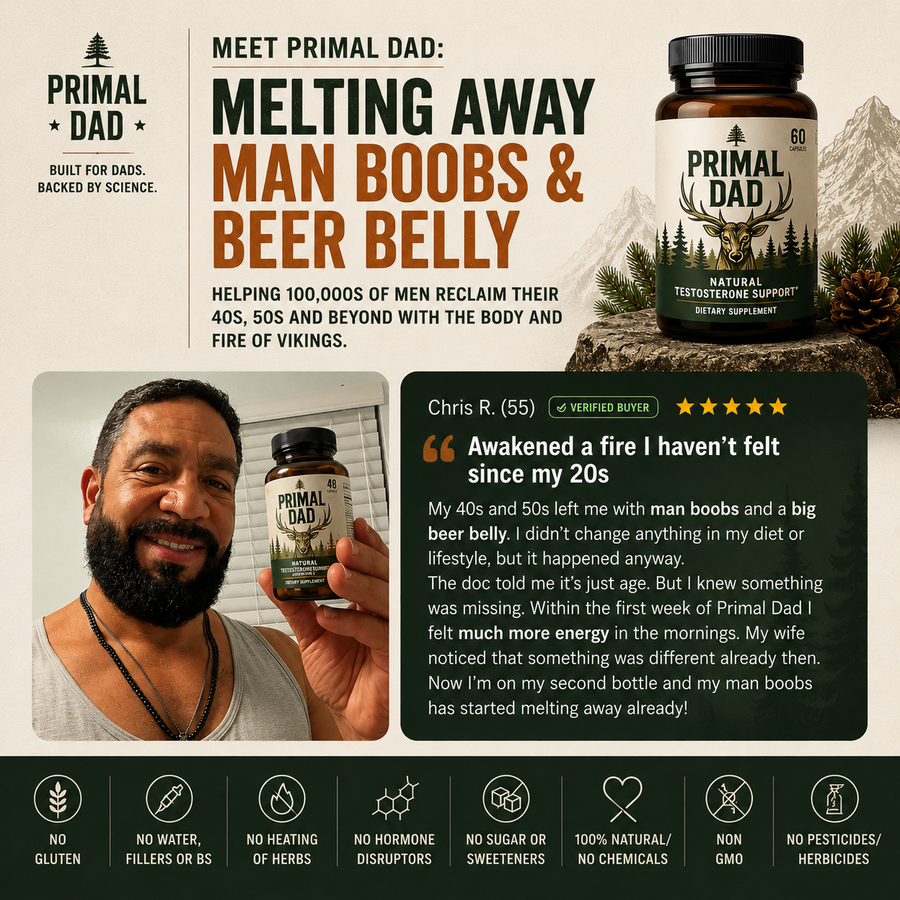 Primal Dad Natural Testosterone Booster